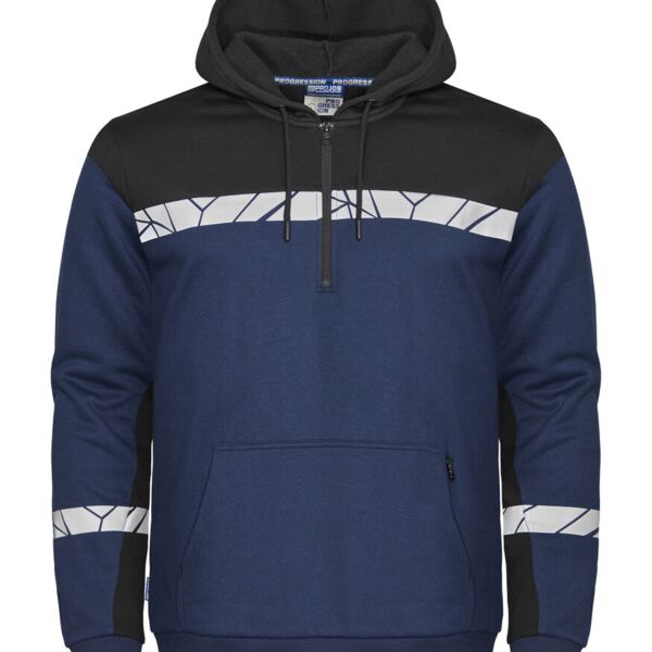 7104 HOODJACKET 1/2 ZIP7104 HOODJACKET 1/2 ZIP 9910-VIZ Thumbnail