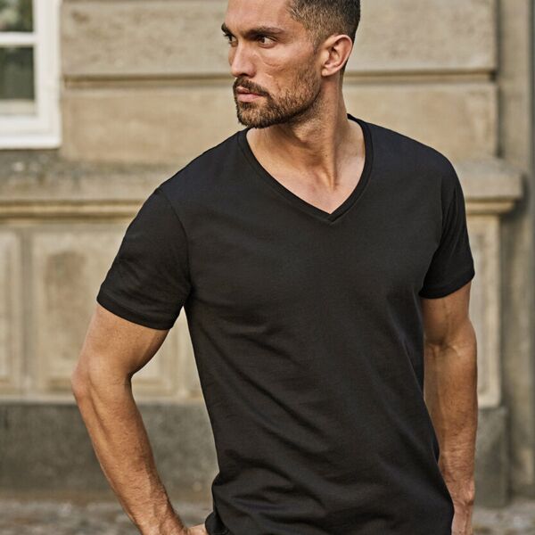 Fashion v-neck Sof tee (8006) Thumbnail