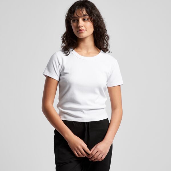 ORGANIC RIB BABY TEE Thumbnail